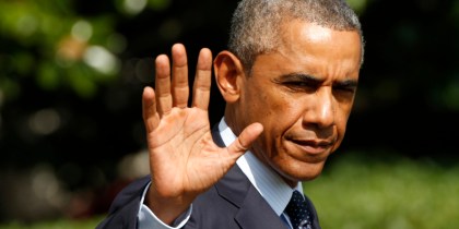 President Obama departs Washington for a trip to Estonia and Wales