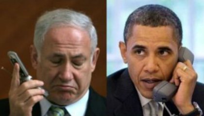 Netanyahu-et-Obama-au-téléphone