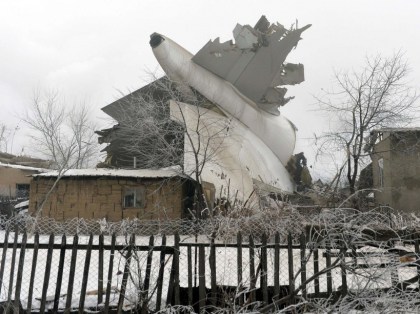 APTOPIX Kyrgyzstan Plane Crash