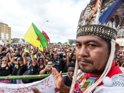 FRANCE-OVERSEAS-GUIANA-LABOUR-STRIKE